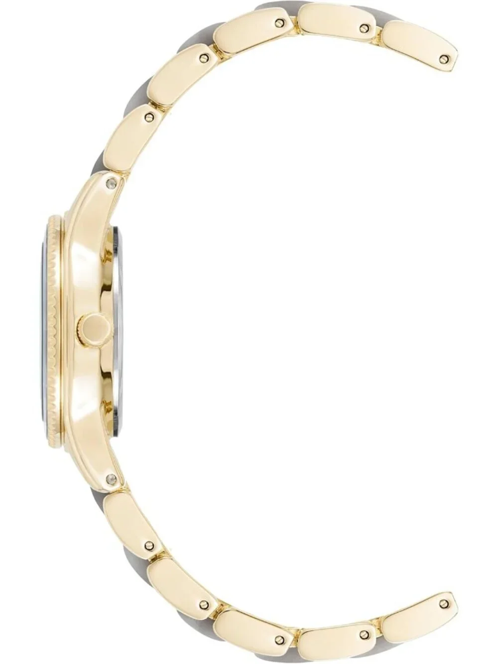 Anne Klein Women's Light Grey Analog Japanese Quartz Resin Bracelet Luxury Watch